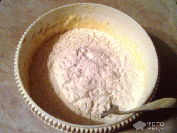 Рецепт Манники с лимонным кремом (курдом) фото