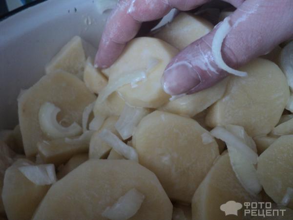 Рецепт Картофель запеченный в духовке фото
