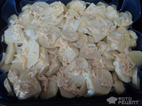 Рецепт Картофель запеченный в духовке фото