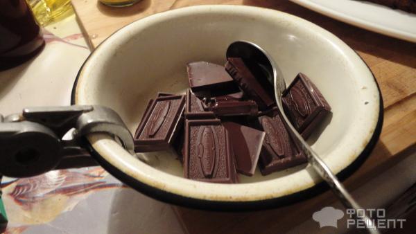 заготовка шоколадной глазури