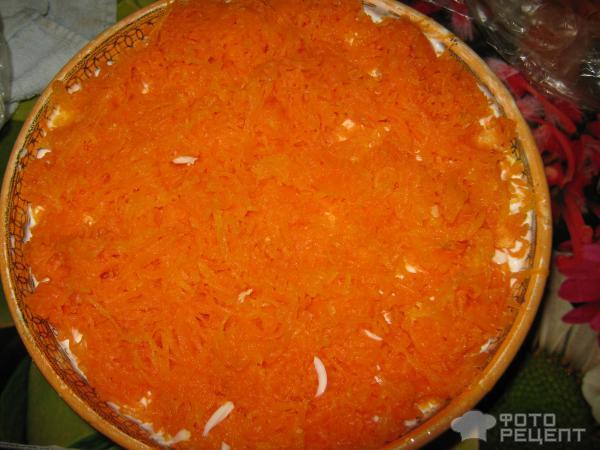 Рецепт салата Морковка фото