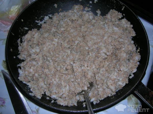 Пирожки с мясом и рисом простой рецепт пошаговый