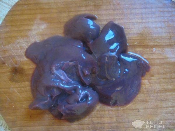 Рецепт Салат из печени кролика фото