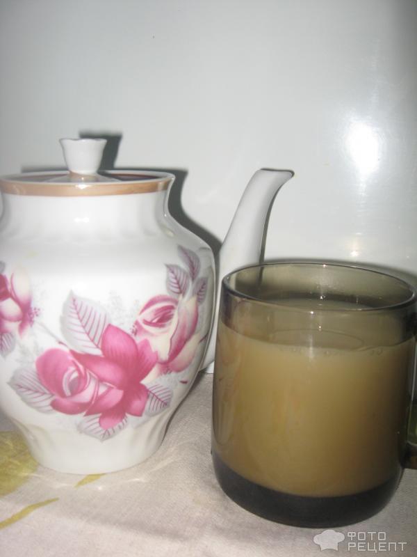 Рецепт Чай с имбирем и мятой фото