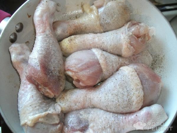 Рецепт Куриные ножки в соусе фото