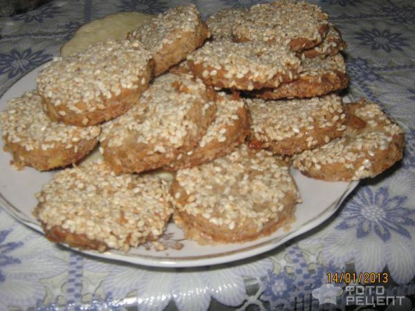 Рецепт Печенье с грецкими орехами фото