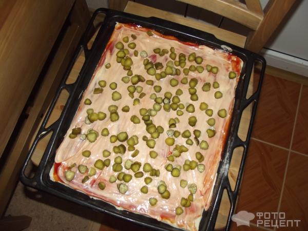 Рецепт Пицца по-домашнему фото