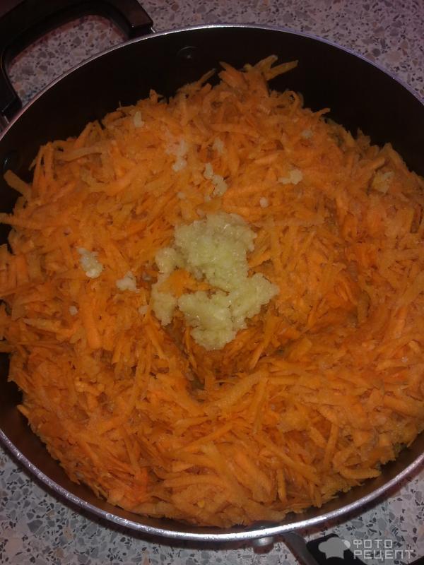 Рецепт салата Морковь с майонезом фото