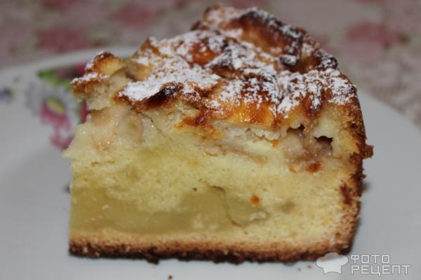 Рецепт Пирог яблочный фото