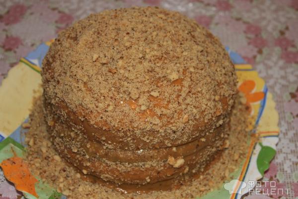 Рецепт торт Полосатик фото