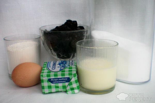 Рецепт пирога с черносливом фото