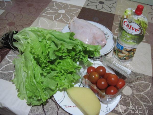 Салат Цезарь с курицей: приготовление