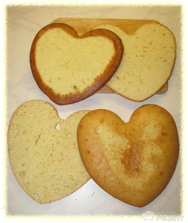Рецепт торта Сердце фото