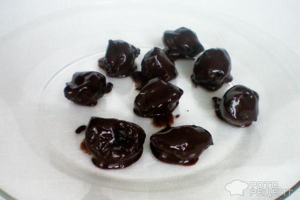 Рецепт конфет Чернослив в шоколаде фото