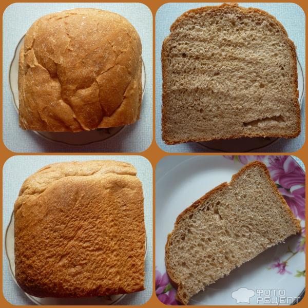 Рецепт Цельнозерновой хлеб в хлебопечке на кефире фото