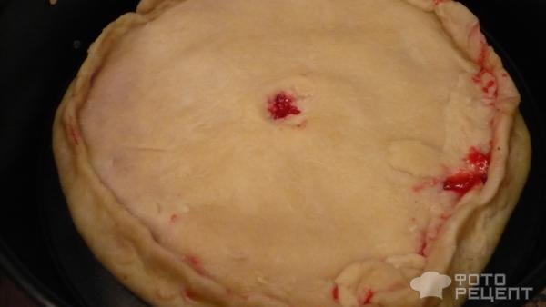 Рецепт Постный пирог с ягодами фото