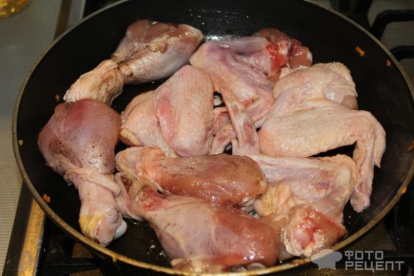 Рецепт Курица в сливках фото