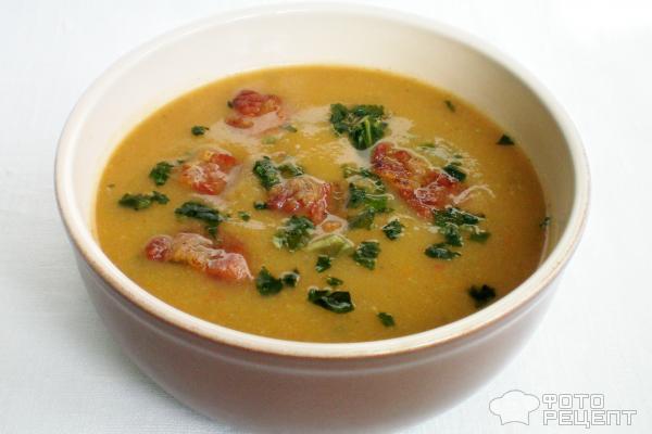 Рецепт Крем-суп со шкварками фото