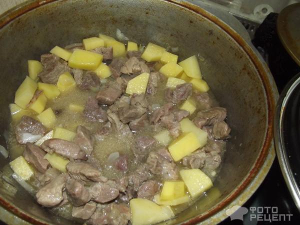 Рецепт Тушеная картошка фото