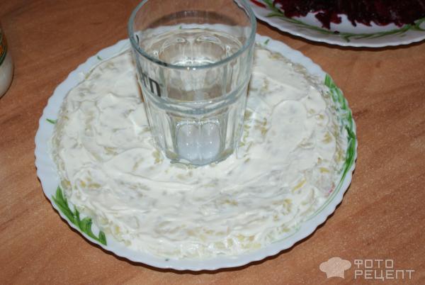 Рецепт салата Гранатовый браслет фото