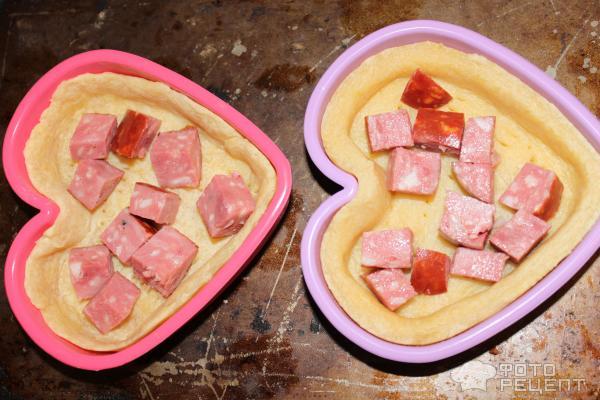 Рецепт Мини-пирог из песочного теста фото