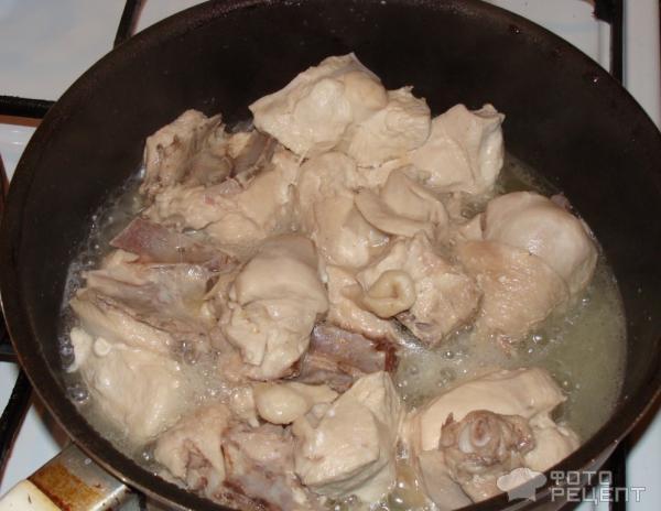 Рецепт Рагу с курицей в горшочках фото