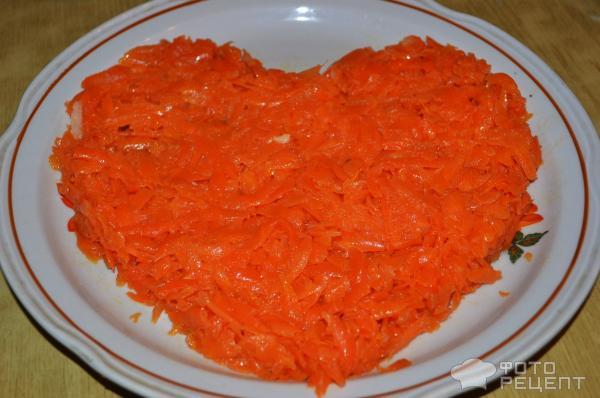Пошаговый рецепт салата на День влюбленных