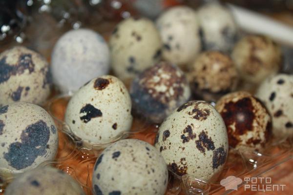 перепелиные яйца для яйчницы в болгарском перце