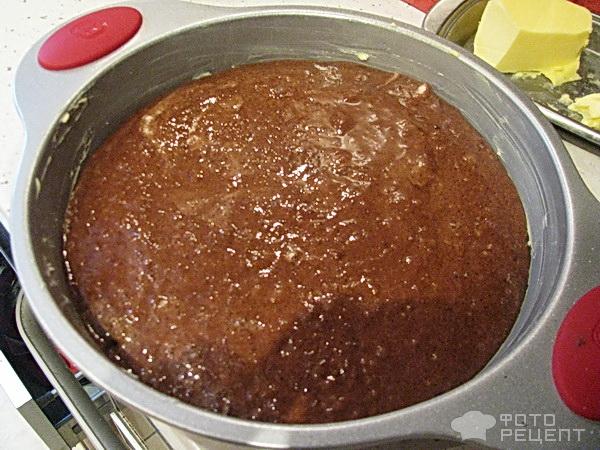 Рецепт Бисквитное пирожное с грильяжем фото