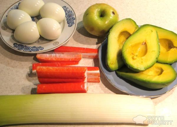 Рецепт Салат с авокадо фото