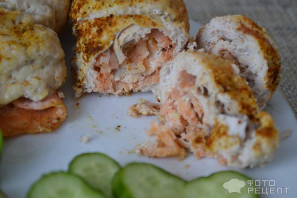 Рецепт Куриные рулетики фото