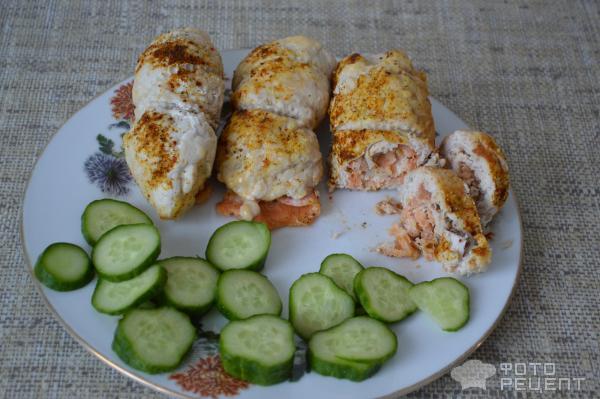 Рецепт Куриные рулетики фото