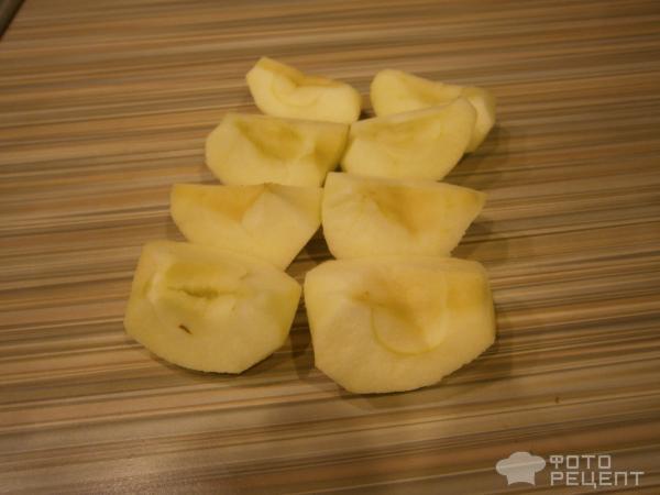 Рецепт Овсяный кекс с яблоками и изюмом фото