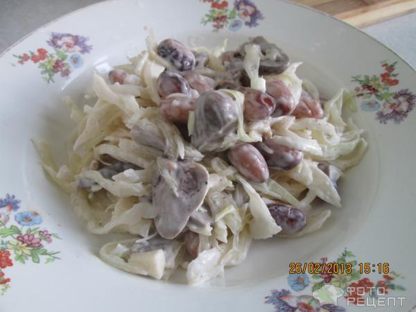 Рецепт Салат из фасоли фото