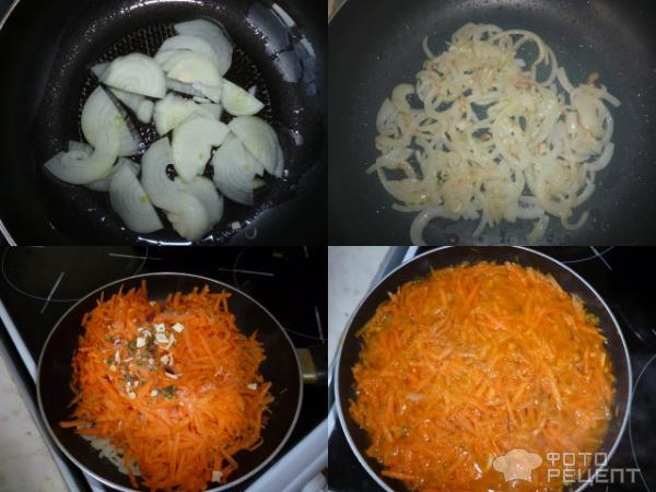 Рецепт Котлеты в морковно-луковом соусе фото