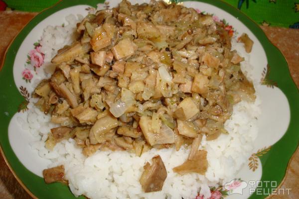 Рецепт Пирожки с рисом и кишками фото