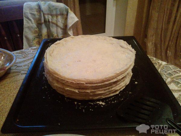 Рецепт торт Наполеон фото