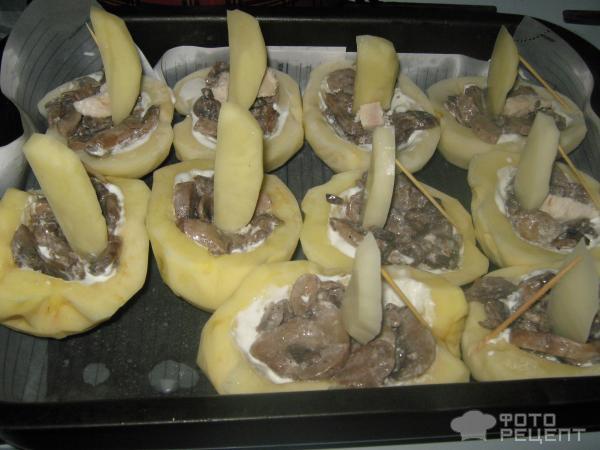 картофельные лодочки рецепт запеченная картошка в духовке