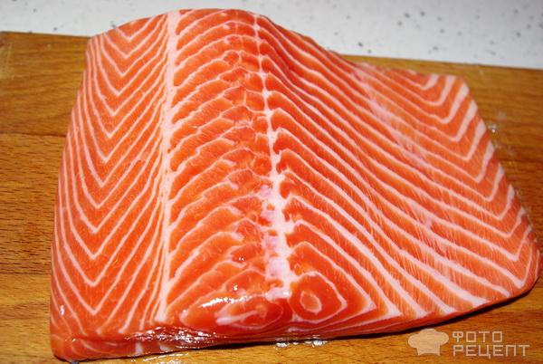 Рецепт Красивый рыбный пирог фото