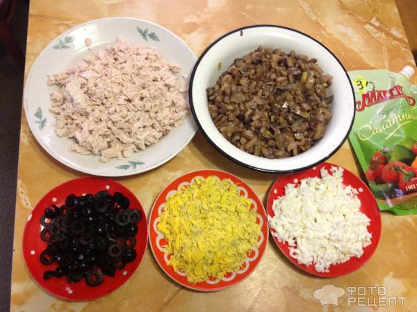 салат подсолнух с чипсами рецепт классический с кукурузой без грибов | Дзен