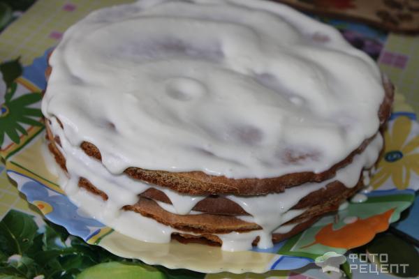 Рецепт торта Медовик фото