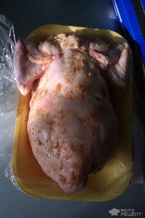 Рецепт Курица в рукаве фото