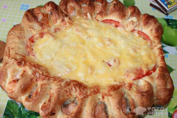 Царский рыбный пирог с форелью, пошаговый рецепт