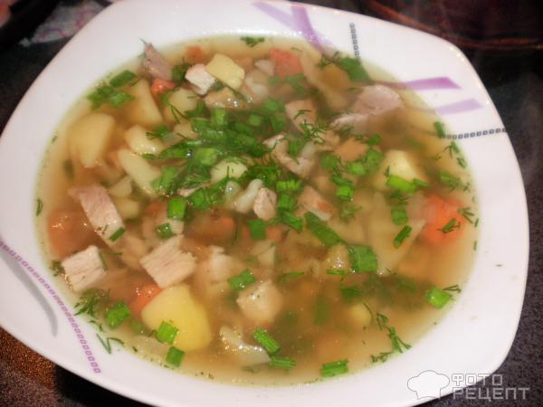 Рецепт Мясной суп на скорую руку