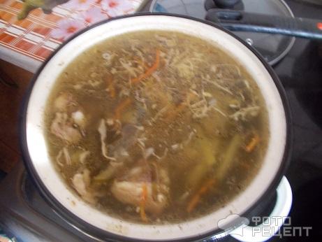 Рецепт Суп из морской капусты фото