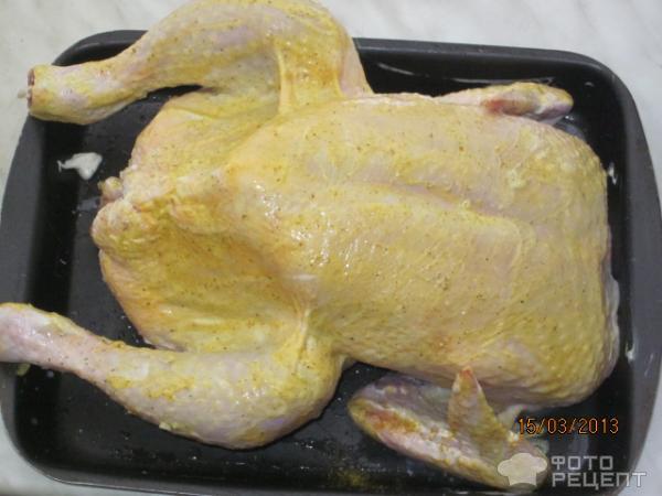 Рецепт Курица фаршированная гречкой фото