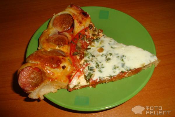 Рецепт Пицца на дрожжевом тесте фото