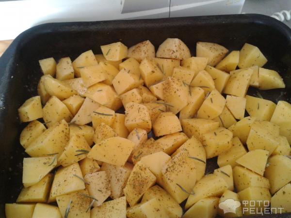 Рецепт Запеченная перепелка с розмарином и картофелем фото