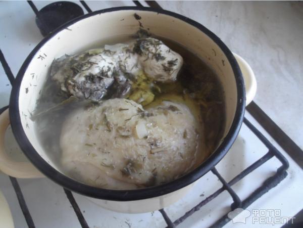 Рецепт Гречневая каша с куриной подливой фото