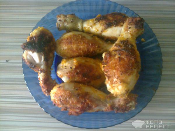 Рецепт Куриные голени в панировке фото